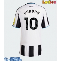 Newcastle United Anthony Gordon #10 Replica Home Shirt Ladies 2025-26 Short Sleeve
